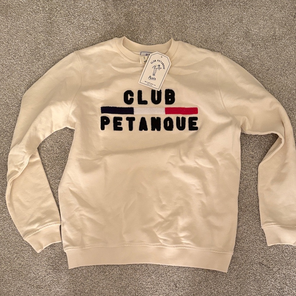 Cream Crewneck Sweater